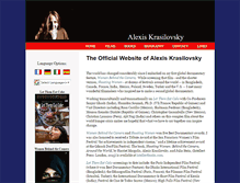 Tablet Screenshot of alexiskrasilovsky.com